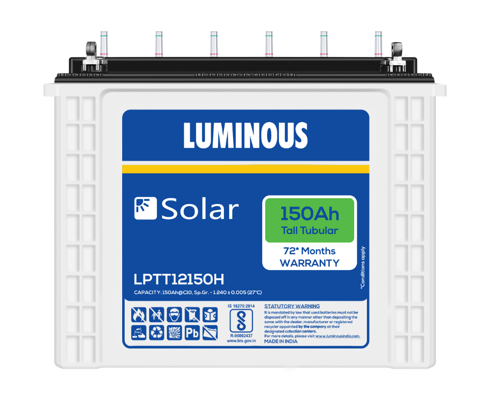 Luminous Solar Battery