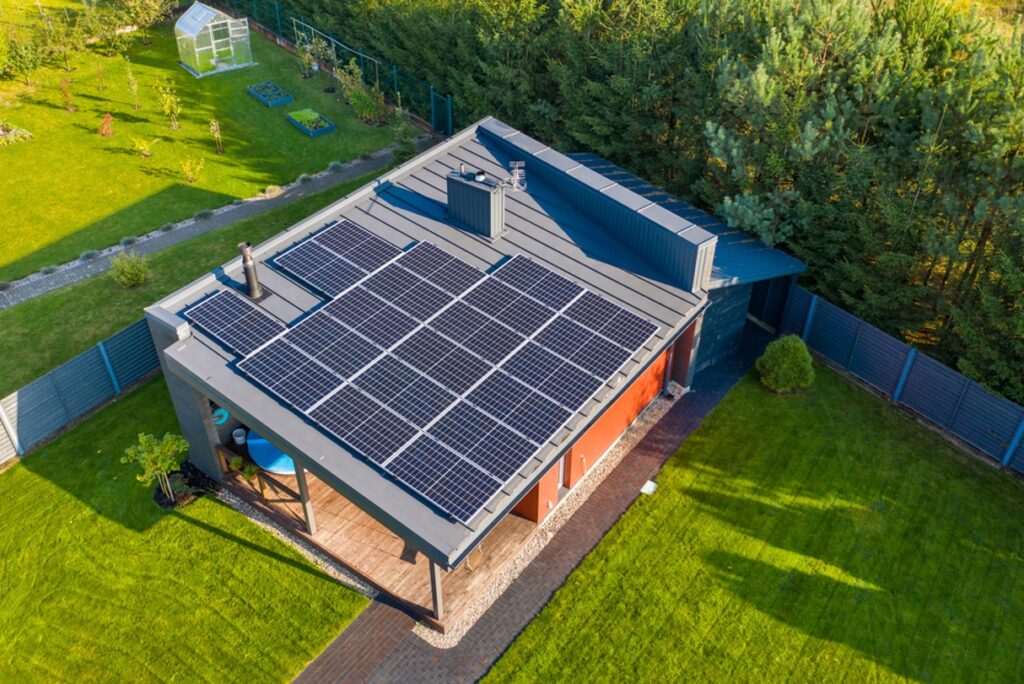 Solar Rooftop House Shutterstock